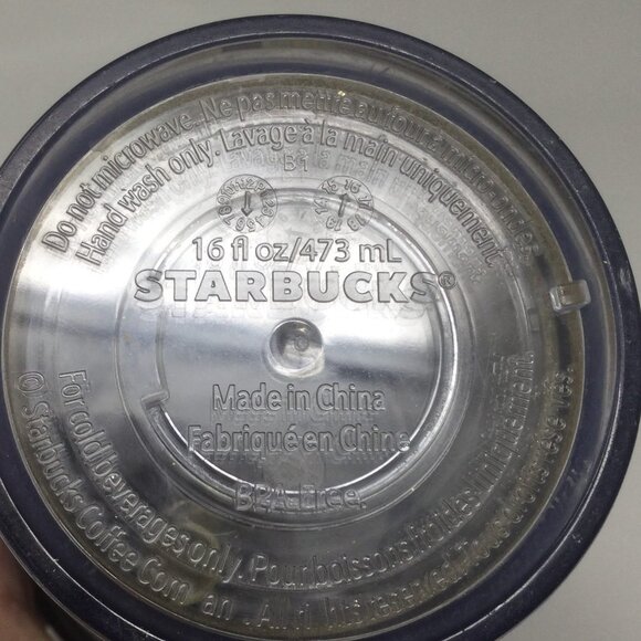 Starbucks Gold Glitter Tumbler 2016 16oz. - Picture 7 of 9